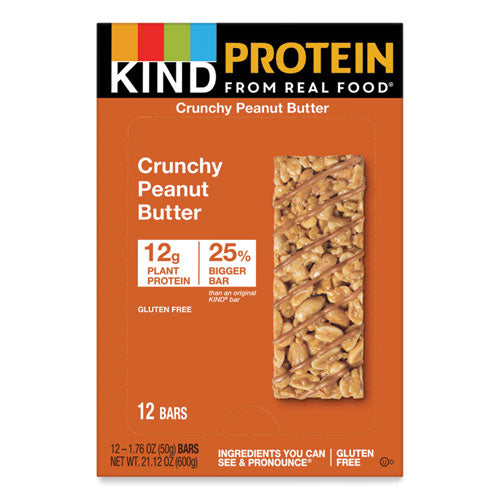 Image of KIND Protein Bars, Crunchy Peanut Butter, 1.76 Oz, 12/pack