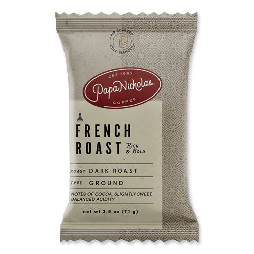 Image of PapaNicholas® Coffee Premium Coffee, French Roast, 18/carton