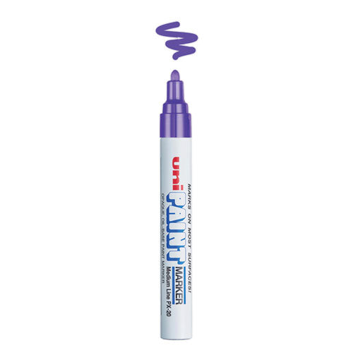 Image of uni®-Paint Permanent Marker, Medium Bullet Tip, Violet