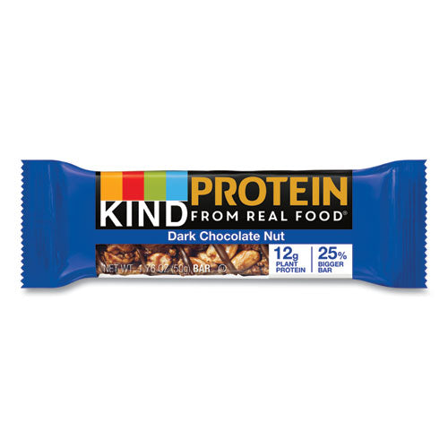 Image of KIND Protein Bars, Double Dark Chocolate, 1.76 Oz, 12/pack