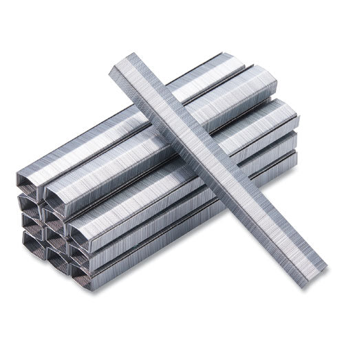 Image of Bostitch® B8 Powercrown Premium Staples, 0.25" Leg, 0.5" Crown, Steel, 5,000/box