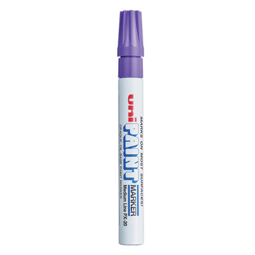 Image of uni®-Paint Permanent Marker, Medium Bullet Tip, Violet