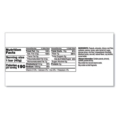 Image of KIND Nuts And Spices Bar, Salted Caramel And Dark Chocolate Nut, 1.4 Oz, 12/pack