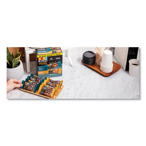 Image of KIND Minis, Salted Caramel And Dark Chocolate Nut/dark Chocolate Almond And Coconut, 0.7 Oz, 20/pack