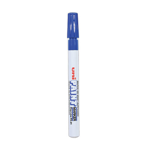Image of uni®-Paint Permanent Marker, Fine Bullet Tip, Blue