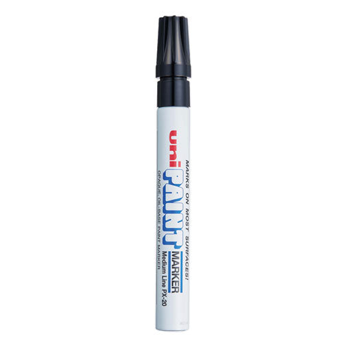 Image of uni®-Paint Permanent Marker, Medium Bullet Tip, Black