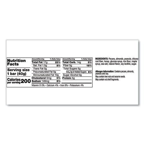 Image of KIND Nuts And Spices Bar, Maple Glazed Pecan And Sea Salt, 1.4 Oz Bar, 12/box