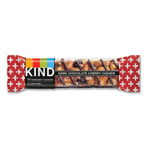 Image of KIND Plus Nutrition Boost Bar, Dk Chocolatecherrycashew/antioxidants, 1.4 Oz, 12/box