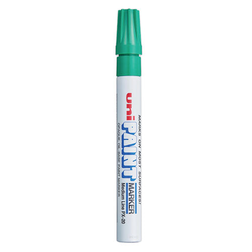 Image of uni®-Paint Permanent Marker, Medium Bullet Tip, Green