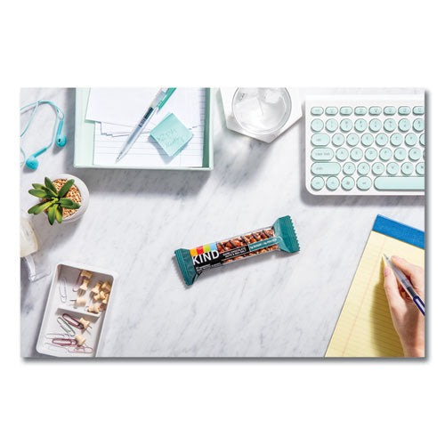 Image of KIND Nuts And Spices Bar, Dark Chocolate Nuts And Sea Salt, 1.4 Oz, 12/box