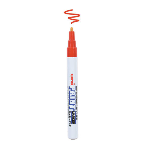 Image of uni®-Paint Permanent Marker, Fine Bullet Tip, Red