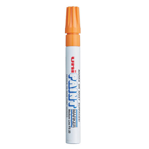 Image of uni®-Paint Permanent Marker, Medium Bullet Tip, Orange