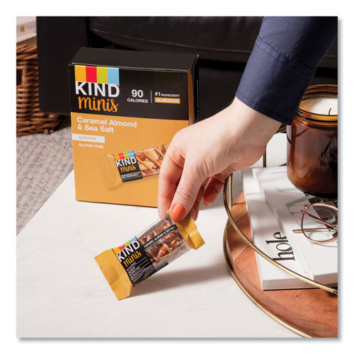 Image of KIND Minis, Caramel Almond Nuts/sea Salt, 0.7 Oz, 10/pack