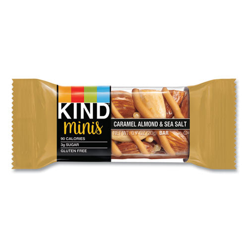 Image of KIND Minis, Caramel Almond Nuts/sea Salt, 0.7 Oz, 10/pack