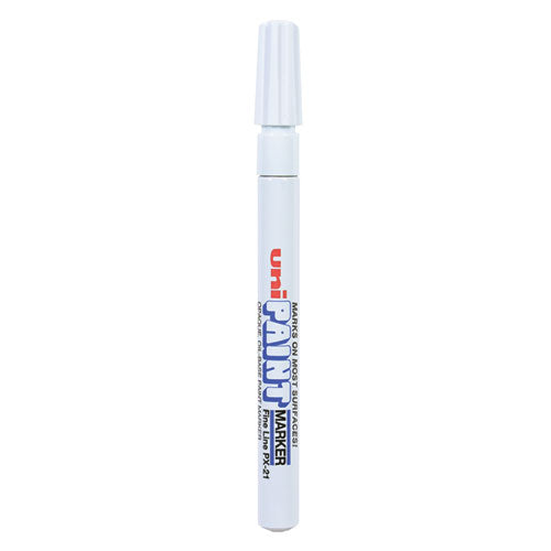 Image of uni®-Paint Permanent Marker, Fine Bullet Tip, White