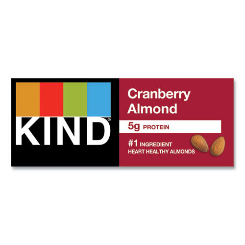 Image of KIND Plus Nutrition Boost Bar, Cranberry Almond And Antioxidants, 1.4 Oz, 12/box