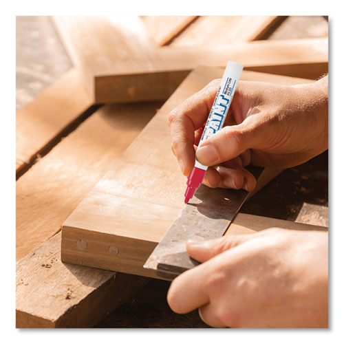 Image of uni®-Paint Permanent Marker, Fine Bullet Tip, Red