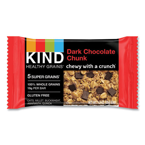 Image of KIND Healthy Grains Bar, Dark Chocolate Chunk, 1.2 Oz, 12/box