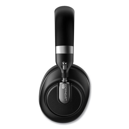 Image of Morpheus 360® Verve HD 360 Hybrid ANC Wireless Over-Ear Headphones, Black/Platinum