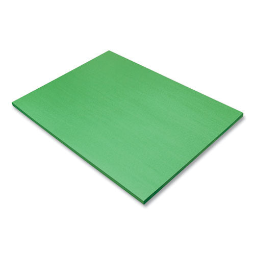 Image of Prang® SunWorks Construction Paper, 50 lb Text Weight, 18 x 24, Holiday Green, 50/Pack