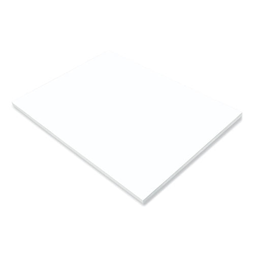 Image of Prang® SunWorks Construction Paper, 50 lb Text Weight, 18 x 24, Bright White, 50/Pack