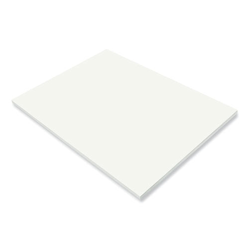 Image of Prang® SunWorks Construction Paper, 50 lb Text Weight, 18 x 24, White, 50/Pack
