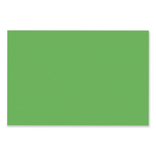 Image of Prang® SunWorks Construction Paper, 50 lb Text Weight, 12 x 18, Bright Green, 50/Pack