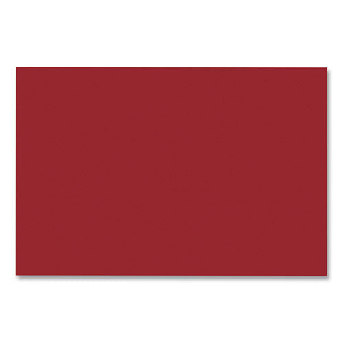 Image of Prang® SunWorks Construction Paper, 50 lb Text Weight, 12 x 18, Holiday Red, 50/Pack