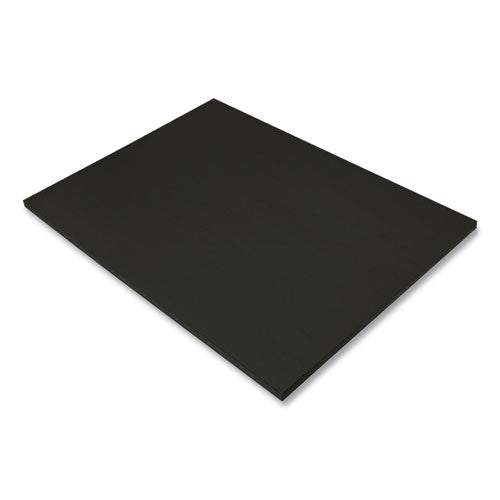Image of Prang® SunWorks Construction Paper, 50 lb Text Weight, 18 x 24, Black, 50/Pack