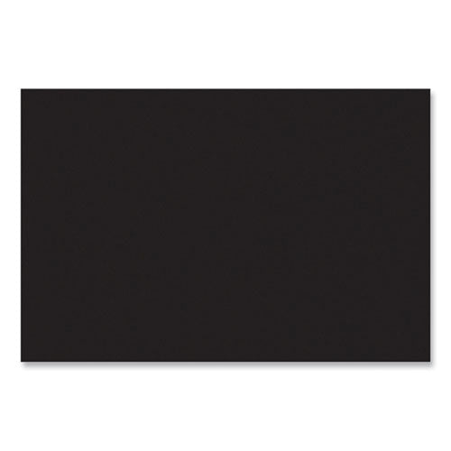 Image of Prang® SunWorks Construction Paper, 50 lb Text Weight, 24 x 36, Black, 50/Pack