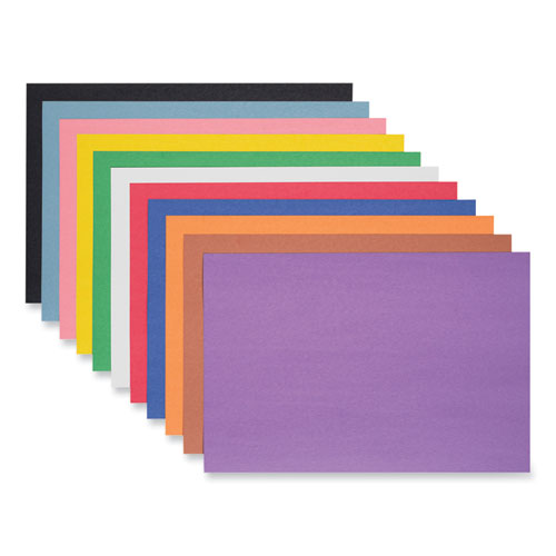 Image of Prang® SunWorks Construction Paper Smart-Stack, 50 lb Text Weight, 12 x 18, Assorted, 150/Pack