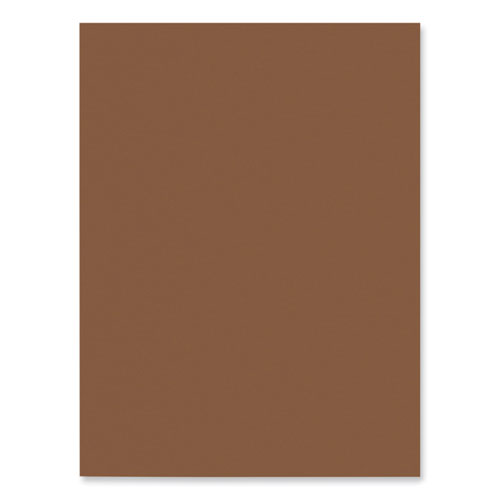 Image of Prang® SunWorks Construction Paper, 58 lb Text Weight, 9 x 12, Brown, 50/Pack