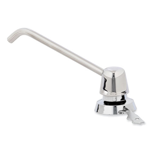 Image of Bobrick Counter-Mounted Soap Dispenser, 34 oz,  3 x 4 x 6, Stainless Steel