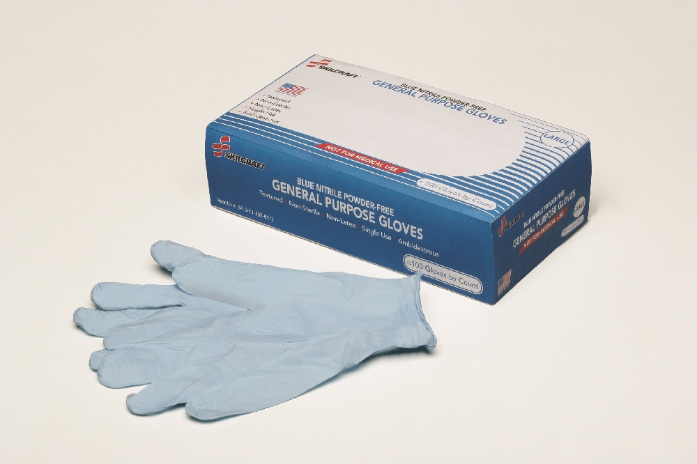 Image of Skilcraft Nitrile Powder-Free General Purpose Gloves