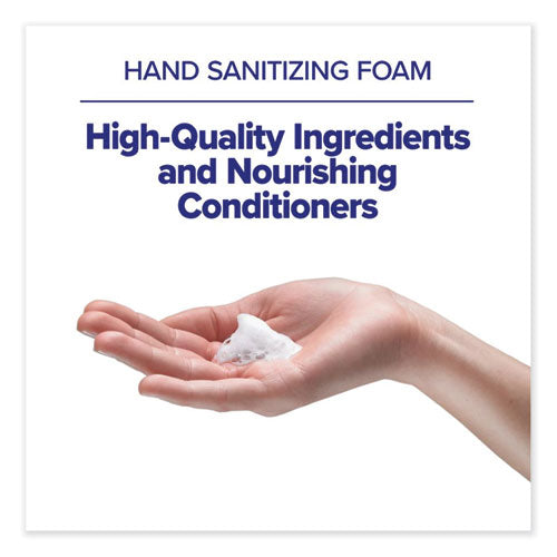 Image of PURELL® Advanced Hand Sanitizer Gentle and Free Foam, 1,200 mL Refill, Fragrance-Free, For ES4 Dispensers, 2/Carton