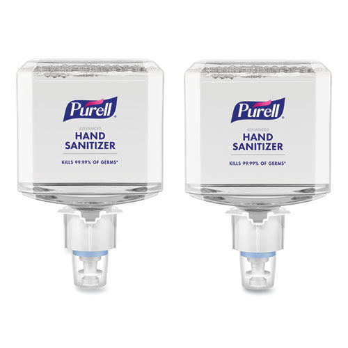 Image of PURELL® Advanced Hand Sanitizer Foam, For ES4 Dispensers, 1,200 mL Refill, Refreshing Scent, 2/Carton