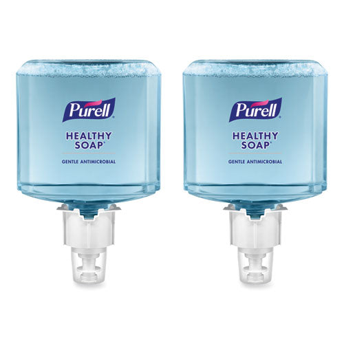 Image of PURELL® HEALTHY SOAP 0.5% BAK Antimicrobial Foam Refill, For ES4 Dispensers, Light Citrus Floral Scent, 1,200 mL, 2/Carton