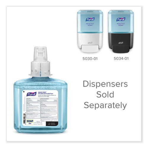 Image of PURELL® HEALTHY SOAP 0.5% BAK Antimicrobial Foam Refill, For ES4 Dispensers, Light Citrus Floral Scent, 1,200 mL, 2/Carton