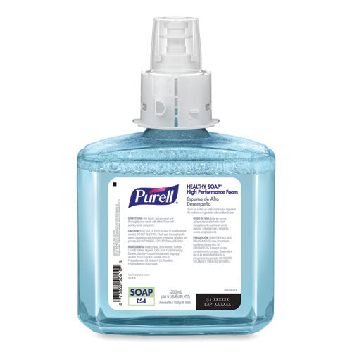 Image of PURELL® CLEAN RELEASE Technology (CRT) HEALTHY SOAP High Performance Foam Refill, For ES4 Dispensers, Fragrance-Free, 1,200 mL, 2/CT