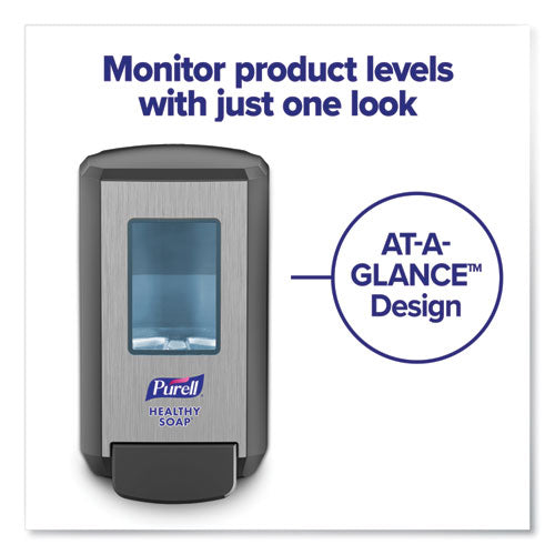 Image of PURELL® Healthcare HEALTHY SOAP 2% CHG Antimicrobial Foam Refill, For CS4 Dispensers, Fragrance-Free, 1,250 mL, 3/Carton