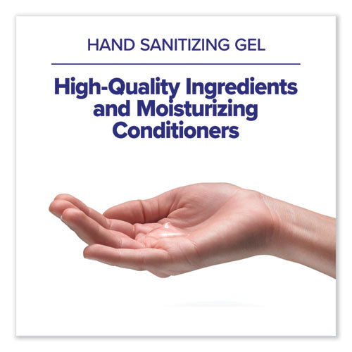Image of PURELL® Advanced Hand Sanitizer Gel Refill, 1,200 mL, Clean Scent, For ES6 Dispensers, 2/Carton