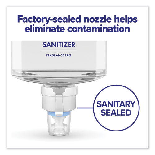 Image of PURELL® Advanced Hand Sanitizer Gel Refill, 1,200 mL, Clean Scent, For ES6 Dispensers, 2/Carton