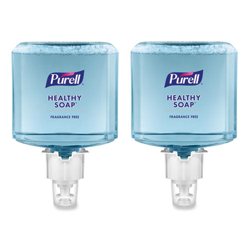 Image of PURELL® HEALTHY SOAP Gentle and Free Foam Refill, For ES6 Dispensers, Fragrance-Free, 1,200 mL, 2/Carton