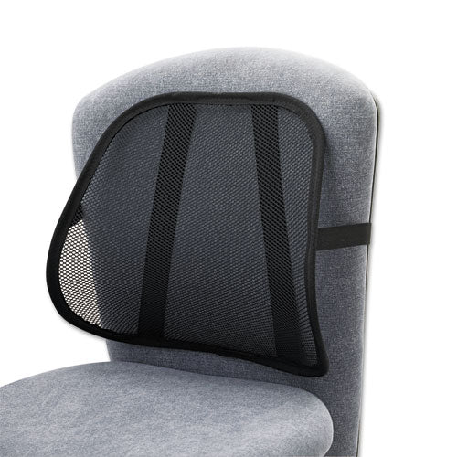 Image of Safco® Mesh Backrest, 17.5 X 3 X 15, Black
