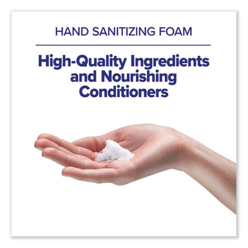 Image of PURELL® Advanced Hand Sanitizer Gentle and Free Foam, 1,200 mL Refill, Fragrance-Free, For ES8 Dispensers, 2/Carton