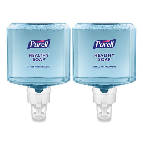 Image of PURELL® HEALTHY SOAP 0.5% BAK Antimicrobial Foam Refill, For ES8 Dispensers, Light Citrus Floral, 1,200 mL, 2/Carton