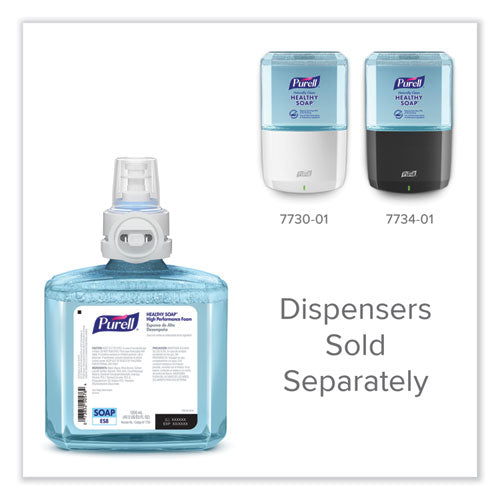 Image of PURELL® CLEAN RELEASE Technology (CRT) HEALTHY SOAP High Performance Foam Refill, For ES8 Dispensers, Fragrance-Free, 1,200 mL, 2/CT
