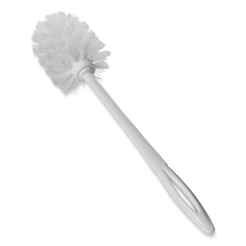 Image of Rubbermaid® Commercial Toilet Bowl Brush, 10" Handle, White