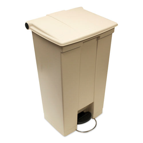 Image of Rubbermaid® Commercial Legacy Step-On Receptacle, 23 gal, Polyethylene, Beige