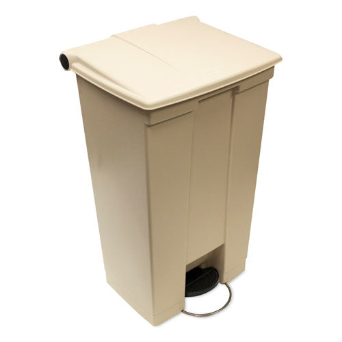 Image of Rubbermaid® Commercial Legacy Step-On Receptacle, 18 gal, Polyethylene, Beige